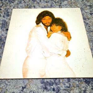 Barbra Streisand -Guilty- vintage vinyl record from 1980
